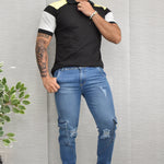 OUTLET JEANS MEN PREMIUM REF. BY-7049